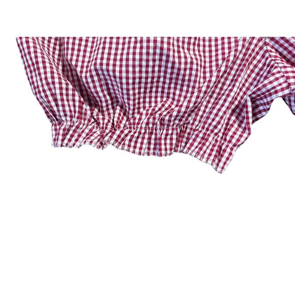 Cartouche Red Gingham Bloomers Shorts Size XL XLarge - Picture 3 of 5